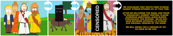Mohammed in South Park
